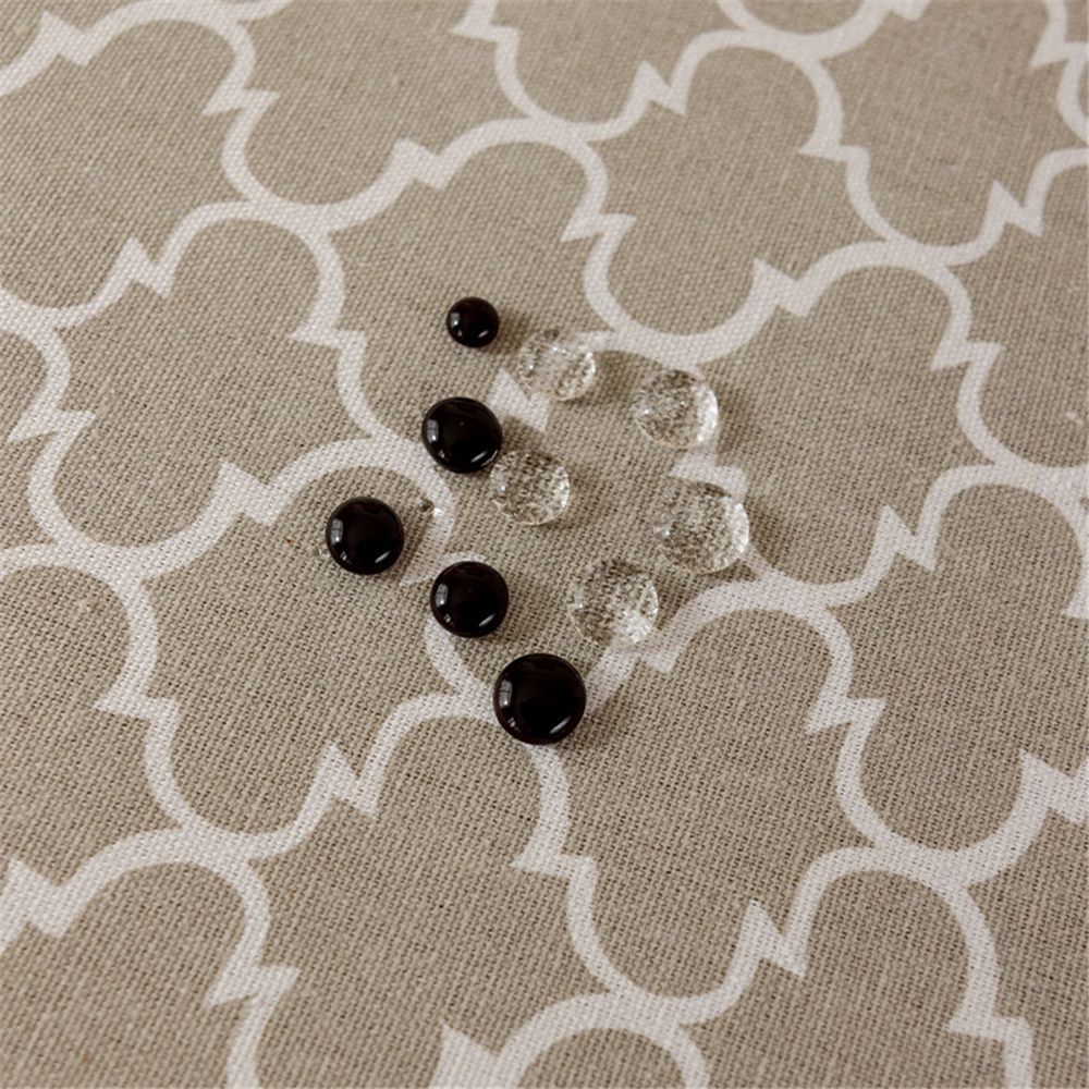 Rectangle Table Cloth, Waterproof Tablecloths with Backing for Rectangle Tables, Wipeable Spillproof Plastic V1192-AZ-W-1105