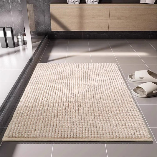 Non-Slip Bath Rug,Extra Soft Microfiber Bedroom Shag Carpet with Anti-Slip Backing,Water/Dust Absorbent Fast V1192-AZ-W-1110