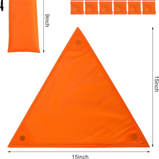 Set of 4 Safety Hunting Blind Panel Set - Magnetic Signal Panel with 12 Buttons & Storage Bag,Portable Blind V1192-AZ-W-1125