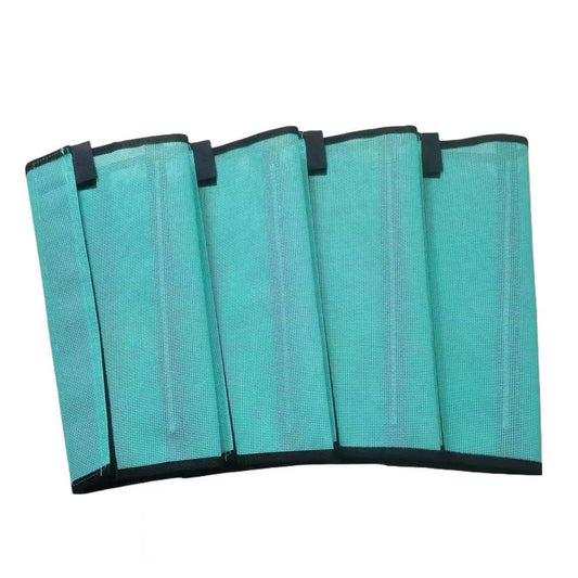 Horse Fly Boots Set of 4 - Non-Slip Leg Guards Extra Tough Mesh Ventilated, Adjustable Horse Fly Leggings V1192-AZ-W-1131