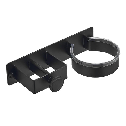 Hairdryer Holder Wall Mounted Hair Straightener Holder, Blow Dryer Holder, aluminum alloy Hair Tool Organizer V1192-AZ-W-2489