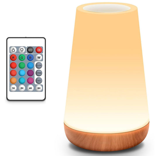 Touch Night Light for Kids: Dimmable LED Nursery Lamp for Baby - Eye-Caring Soft Warm White Light USB V1192-AZ-W-2495
