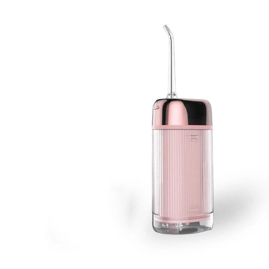 Mini Water Flosser for Travel, Ultra-Portable Cordless Oral Irrigator, IPX7 Waterproof 4 Modes, 180mL Teeth V1192-AZ-W-2498