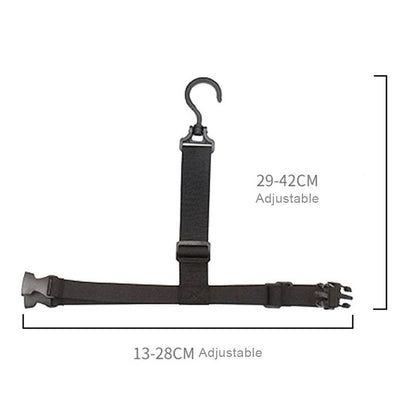 3PCS Fishing Wader Boot Hanger Adjustable Strap for Storage Drying Adjustable Strap Fishing Boot Hangers V1192-AZ-W-2500