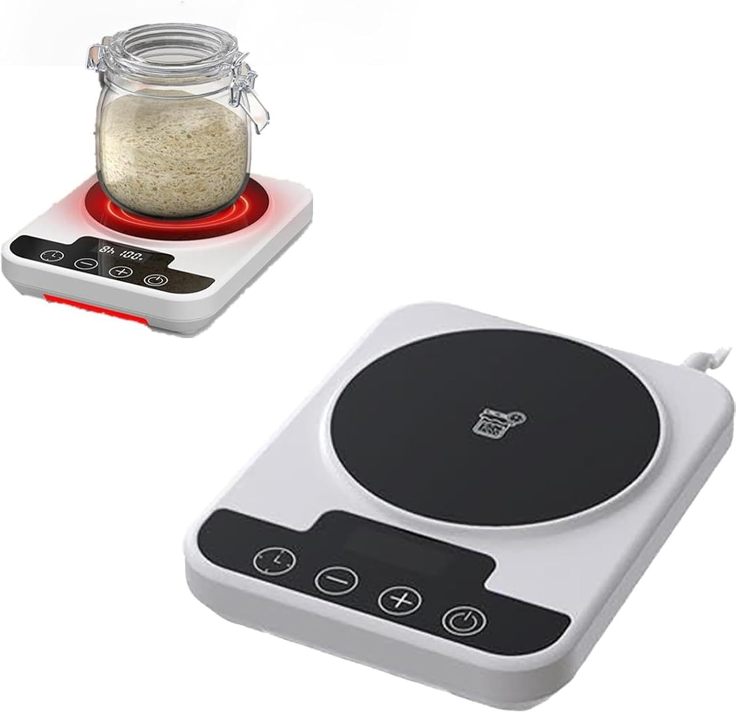 Warmer Mat Upgraded for Home Kitchen - Sourdough Heating Mat 1 degrees F Precision Control (70-100 degrees V1192-AZ-W-2514