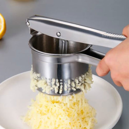 Heavy Duty Stainless Steel Mashed Potato Masher with Ergonomic Handle, Press and Mash Kitchen Gadget, Make V1192-AZ-W-2534