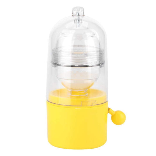 Portable Egg Scrambler Shaker Whisk Hand Powered Golden Egg Maker Eggs Yolk White Mixer Kitchen Gadgets for V1192-AZ-W-2537