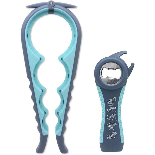 Bottle Opener for Arthritic Hand,Jar Opener for Old People, Children, Women, Those with Weak V1192-AZ-W-2560