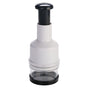 Vegetable Chopper, Food Chopper Manual Hand, Onion, Salad, Garlic, Nut & Veggie Cutter, Dishwasher Safe, White V1192-AZ-W-2574