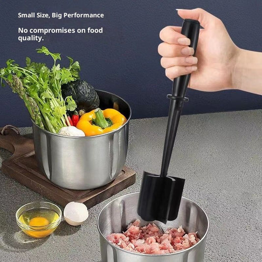 2 Pcs Meat Chopper, Upgrade Hamburger Smasher, Premium Heat Resistant Meat Masher for Ground Beef, Ground V1192-AZ-W-2579
