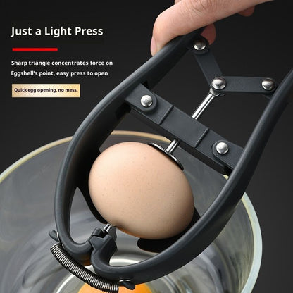 Stainless Steel Egg Separator Automatic Egg Cracker for Raw Egg White Separator Tool Handheld Egg Opener Easy V1192-AZ-W-2584