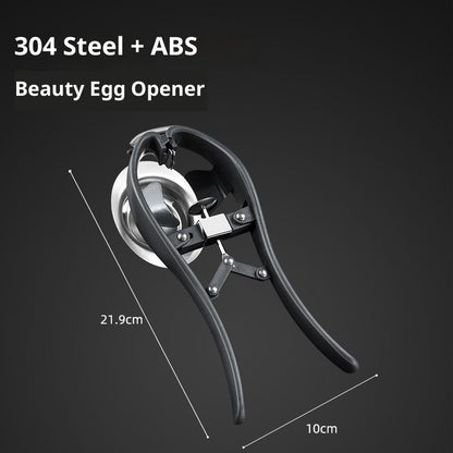 Stainless Steel Egg Separator Automatic Egg Cracker for Raw Egg White Separator Tool Handheld Egg Opener Easy V1192-AZ-W-2584