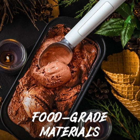 Heated Ice Cream Scoop, Rechargeable Electric Warming Scooper, Heats to for Hard Ice Cream, Waterproof, Easy V1192-AZ-W-2602
