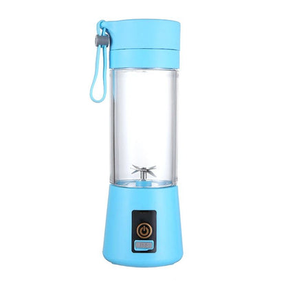 Portable Blender, Personal Mixer Fruit Rechargeable with , Mini Blender for Smoothie, Blue Six Blades V1192-AZ-W-2605