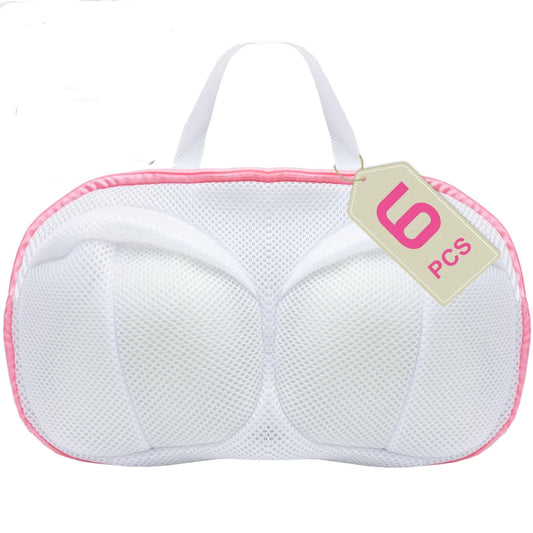Bra Washing Bags for Laundry - 6 PCS, Lingerie Bag Underwear Brassiere Washing Bags with Zipper for Women V1192-AZ-W-2625