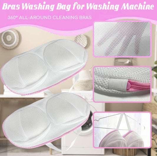 Bra Washing Bags for Laundry - 6 PCS, Lingerie Bag Underwear Brassiere Washing Bags with Zipper for Women V1192-AZ-W-2625