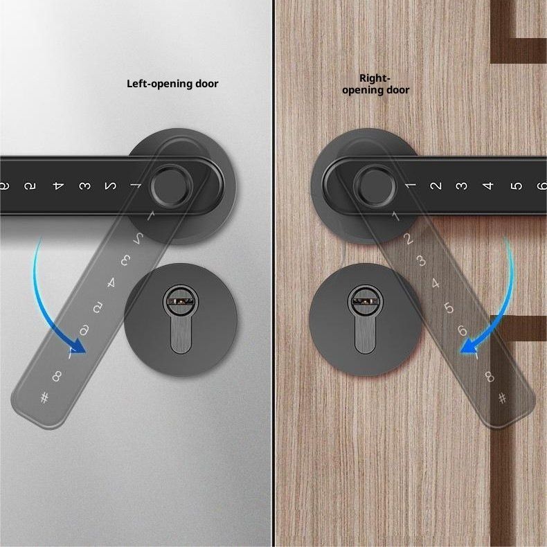 [New] Smart Lock Fingerprint Door Lock,Lock Smart Lock Keyless Entry Door Lock Reader,Home Bedroom V1192-AZ-W-2633