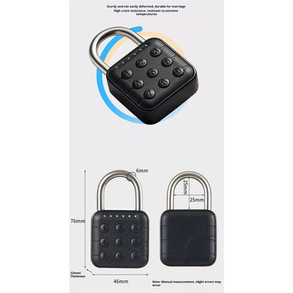 Combination Lock, Combination Lock for Locker, Locker Lock & Gym Locker Lock - High Security, Easy to Use for V1192-AZ-W-2645