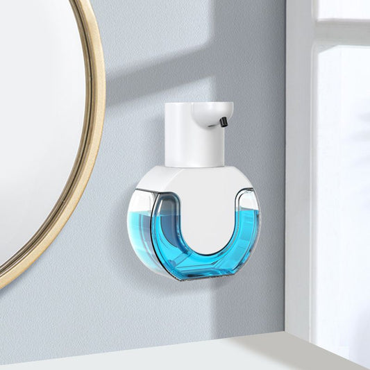 Automatic Foaming Soap Dispenser 420ml Foaming Hand Sanitizer Touchless Wall Mount with 4levels Adjustable V1192-AZ-W-2650