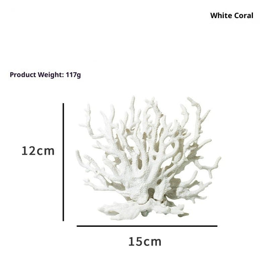 2pcs Artificial Aquarium Coral Ornament Plastic Fish Tank Plants Decoration for Aquarium Landscape V1192-AZ-W-2668