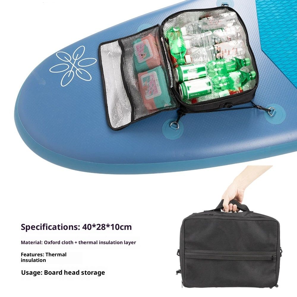 Waterproof Paddle Board Cooler Bag Paddle Board Accessories SUP Deck Bag Multi-Functional Durable Top Pocket V1192-AZ-W-2669