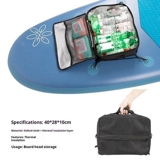Waterproof Paddle Board Cooler Bag Paddle Board Accessories SUP Deck Bag Multi-Functional Durable Top Pocket V1192-AZ-W-2669