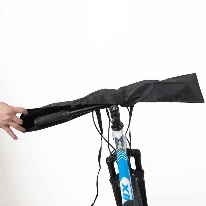 Protective Cover for E-Bike Display and Handlebar Protection, Polyester, Black, Protection Against Wet, Dust V1192-AZ-W-2670