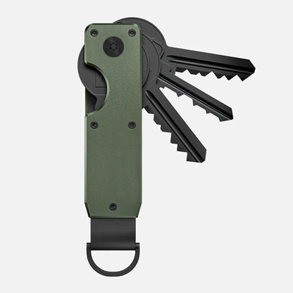Key Organizer Minimalist Innovative Keys OrganizerSecures 2-6 Keys(olive drab, 7*2cm) V1192-AZ-W-2680