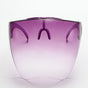 Gradient purple Tinted/Ombre Face Shield Full Cover Visor Glasses/Sunglasses (Full face goggles, protective V1192-AZ-W-2682