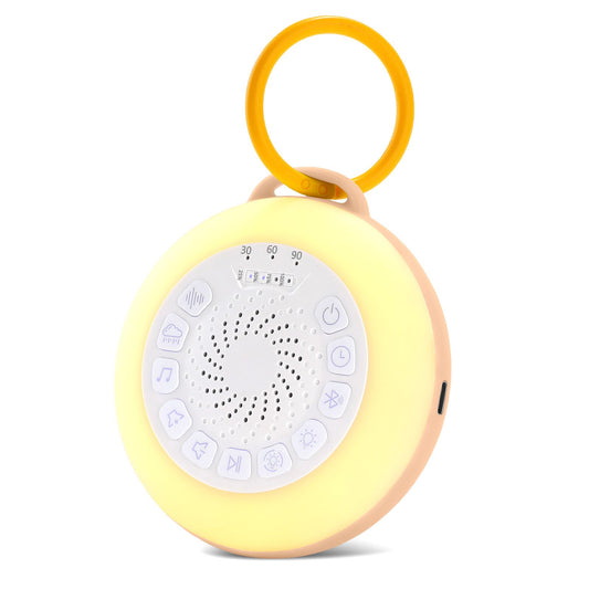 Sound Machine & Night Light - White Noise Machine with Battery Operated Night Light for Baby Nursery - V1192-AZ-W-2697