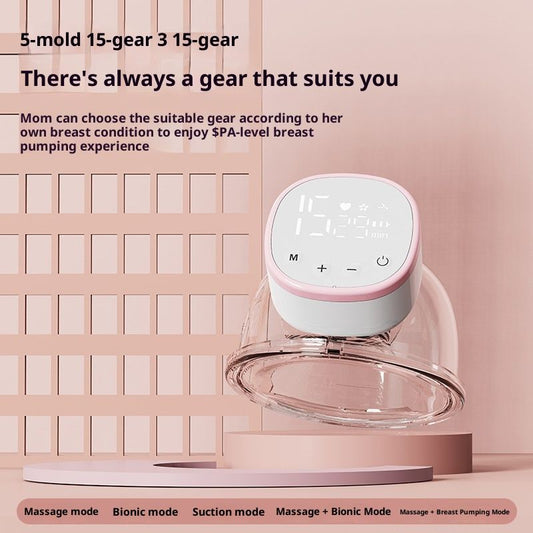Upgraded Wearable Breast Pump, Hands-Free Design with Extended Battery Life & LED Display, Double Electric V1192-AZ-W-2708
