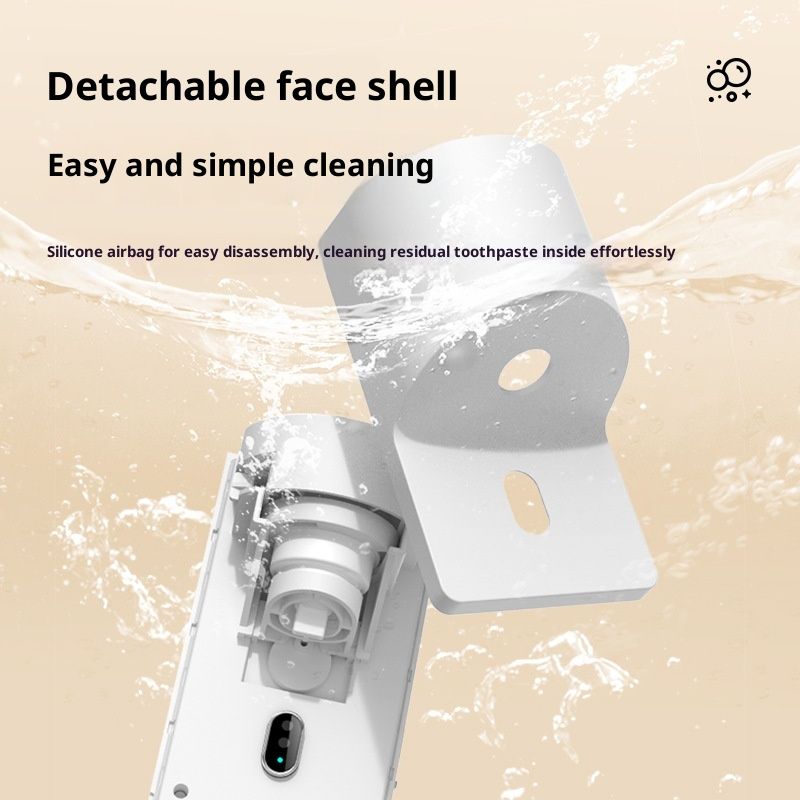 Automatic Induction Toothpaste Dispenser Wall Mounted for Bathroom,1800mAh Rechargeable,4 Gears Electric V1192-AZ-W-2713