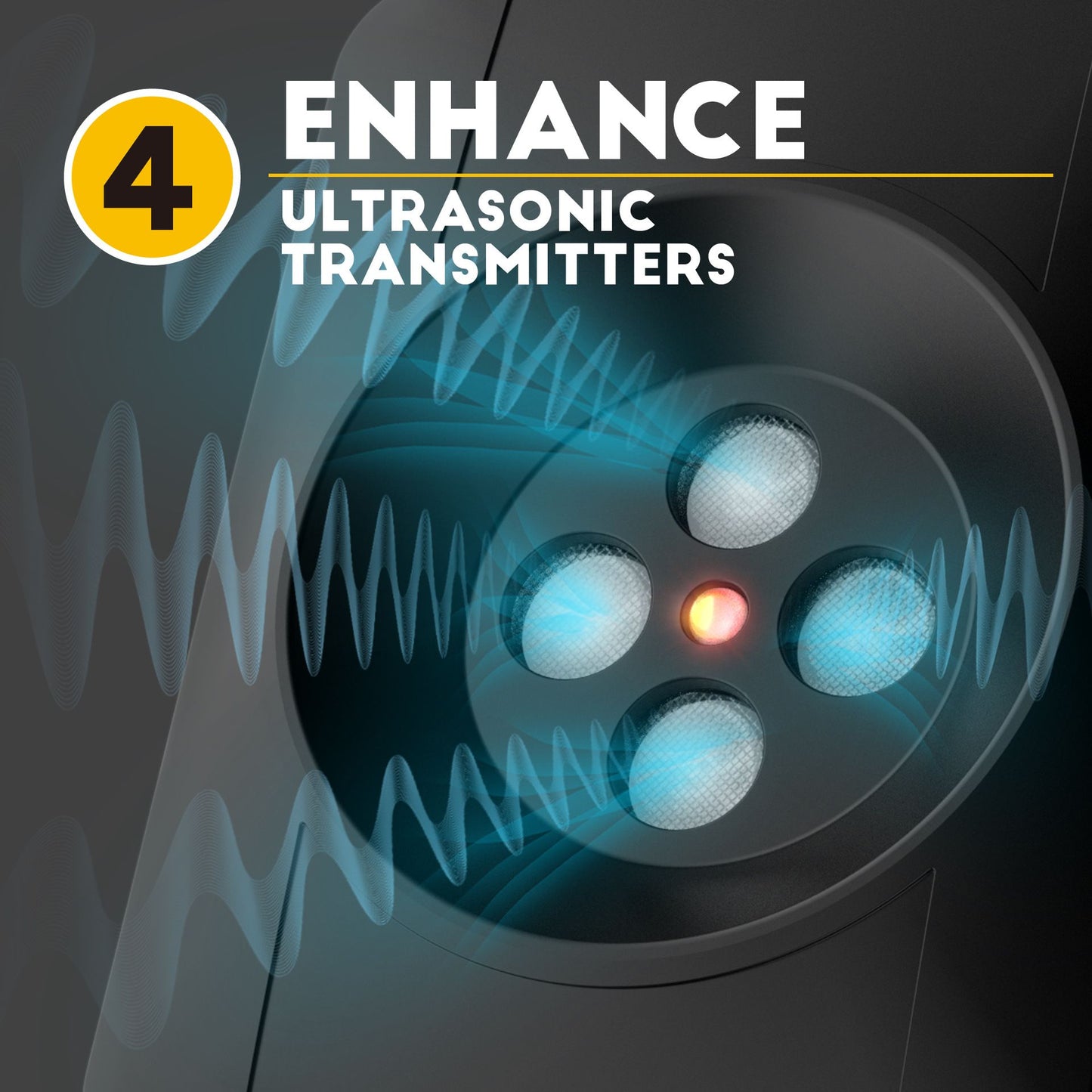 Ultimate Ultrasonic Bark Control Device for Dogs - Auto Sensor Modes | Weatherproof Anti-Bark Deterrent | V1192-AZ-W-2716