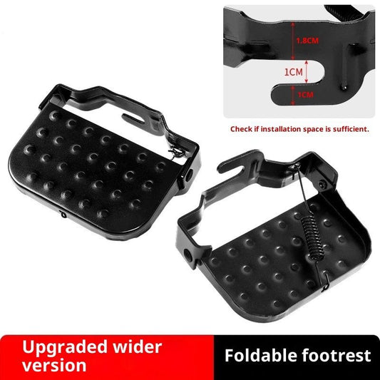 2 PCS Bike Foot Pegs, for Bicycle Pegs, Non-Slip Pegs for Passenger, Folding Bike Rear Pedals, Mountain V1192-AZ-W-2742