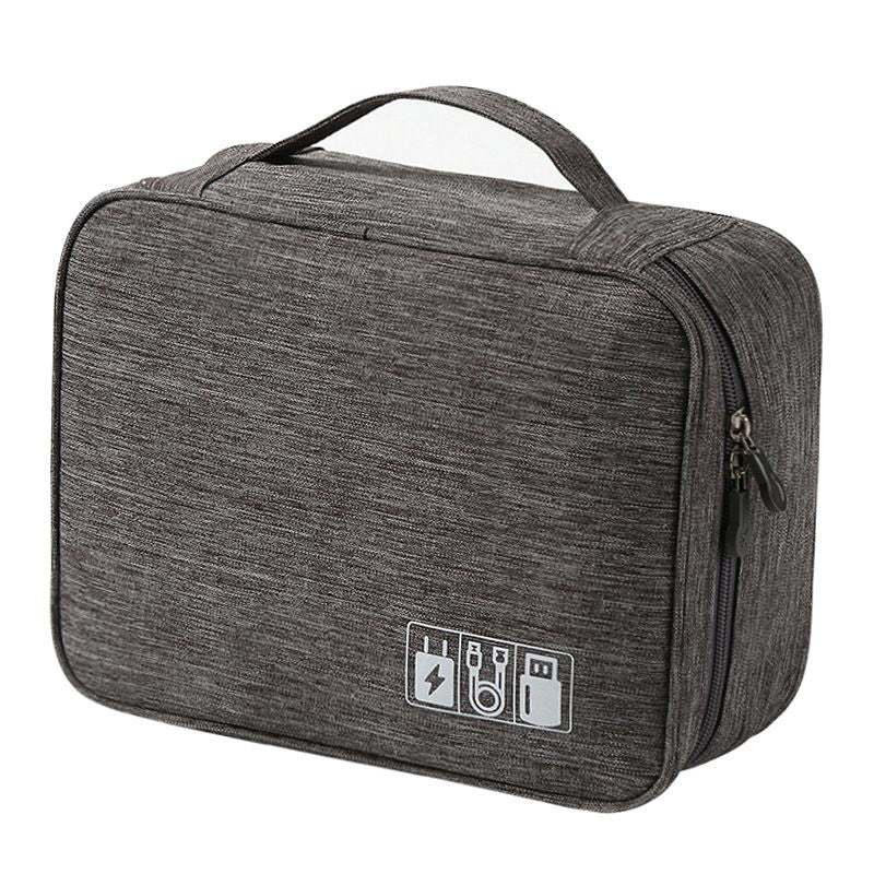 Headset Organizer Bag,Electronics Accessories Carrying Case for Referee Communication System for Cable V1192-AZ-W-2746