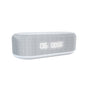 Bluetooth Wireless Speaker, Fast Charging, LED Display, USB Charger, Dimmable Night Light, Alarm Clock V1192-AZ-W-2755