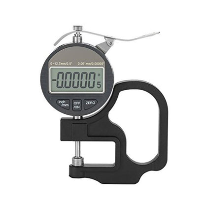 Digital Thickness Gauge, Electronic Micrometer Thickness Meter for Paper Leather Cloth Wire Measuring Tool V1192-AZ-W-2756