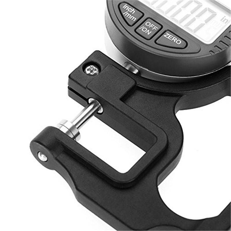 Digital Thickness Gauge, Electronic Micrometer Thickness Meter for Paper Leather Cloth Wire Measuring Tool V1192-AZ-W-2756