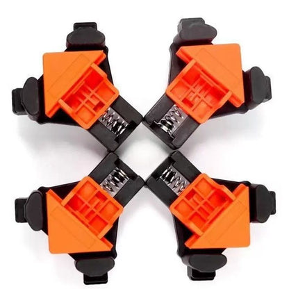 Corner Clamp for Woodworking - 90 degrees Multi-Angle Adjustable Spring Clamps (4Pcs) - Woodworking & Photo V1192-AZ-W-2763