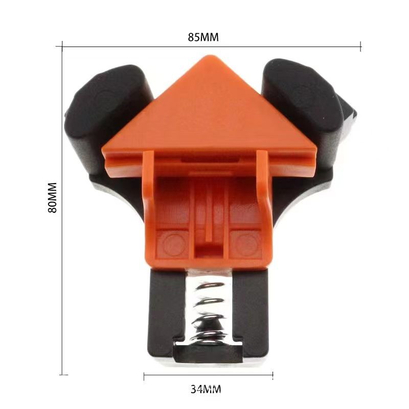 Corner Clamp for Woodworking - 90 degrees Multi-Angle Adjustable Spring Clamps (4Pcs) - Woodworking & Photo V1192-AZ-W-2763