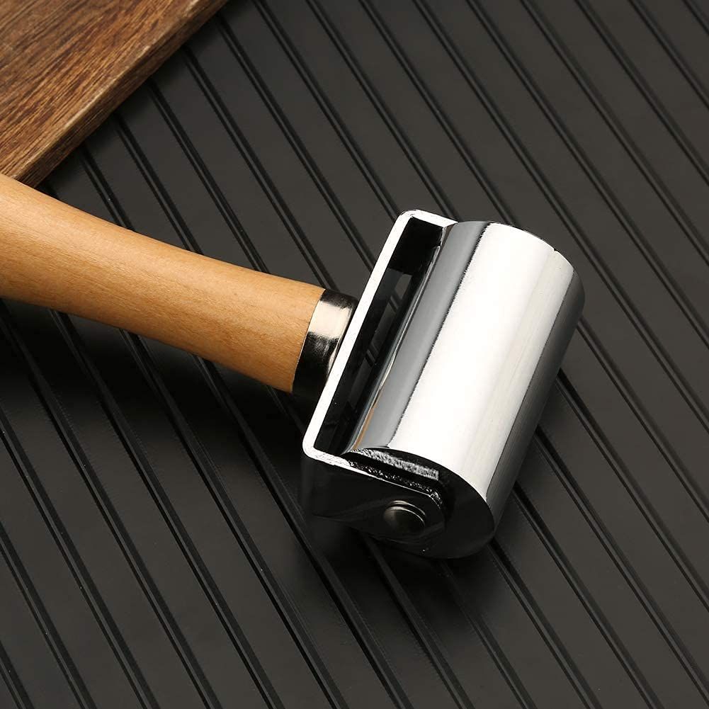 1Pcs 60mm Heavy Duty Leather Press Seam Roller , Leather Press Laminating Roller Edge Roller Leather Edge V1192-AZ-W-2767