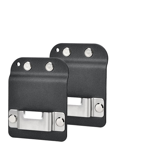 2 Pack Tape Measure Holder for Belt, Low-Profile Tape Measure Belt Clip, Fits up to Tool Belt, Tape V1192-AZ-W-2769
