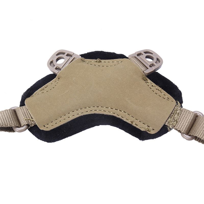 Helmet Chin Strap 4 Points for Tactical Fast Bump Helmets Helmet Scrim, Suspension System with Bolts and V1192-AZ-W-2785