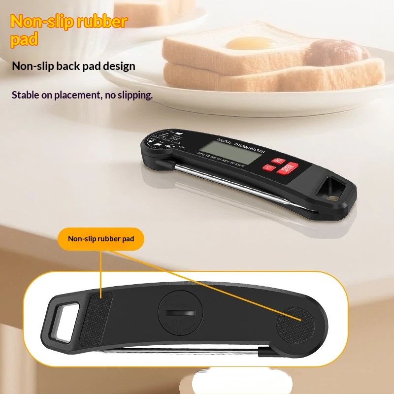 Digital Meat Thermometer - Fast Instant Read Food Thermometer, Waterproof Kitchen Thermometer with Backlight V1192-AZ-W-2800