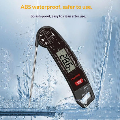 Digital Meat Thermometer - Fast Instant Read Food Thermometer, Waterproof Kitchen Thermometer with Backlight V1192-AZ-W-2800