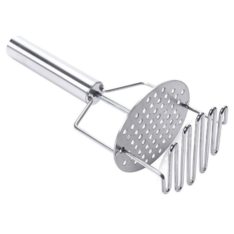 Stainless Steel Potato Masher Double Layer Potato Ricer Kitchen Potato Presser Hand Mashed Potato Maker V1192-AZ-W-2808
