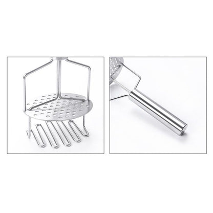 Stainless Steel Potato Masher Double Layer Potato Ricer Kitchen Potato Presser Hand Mashed Potato Maker V1192-AZ-W-2808