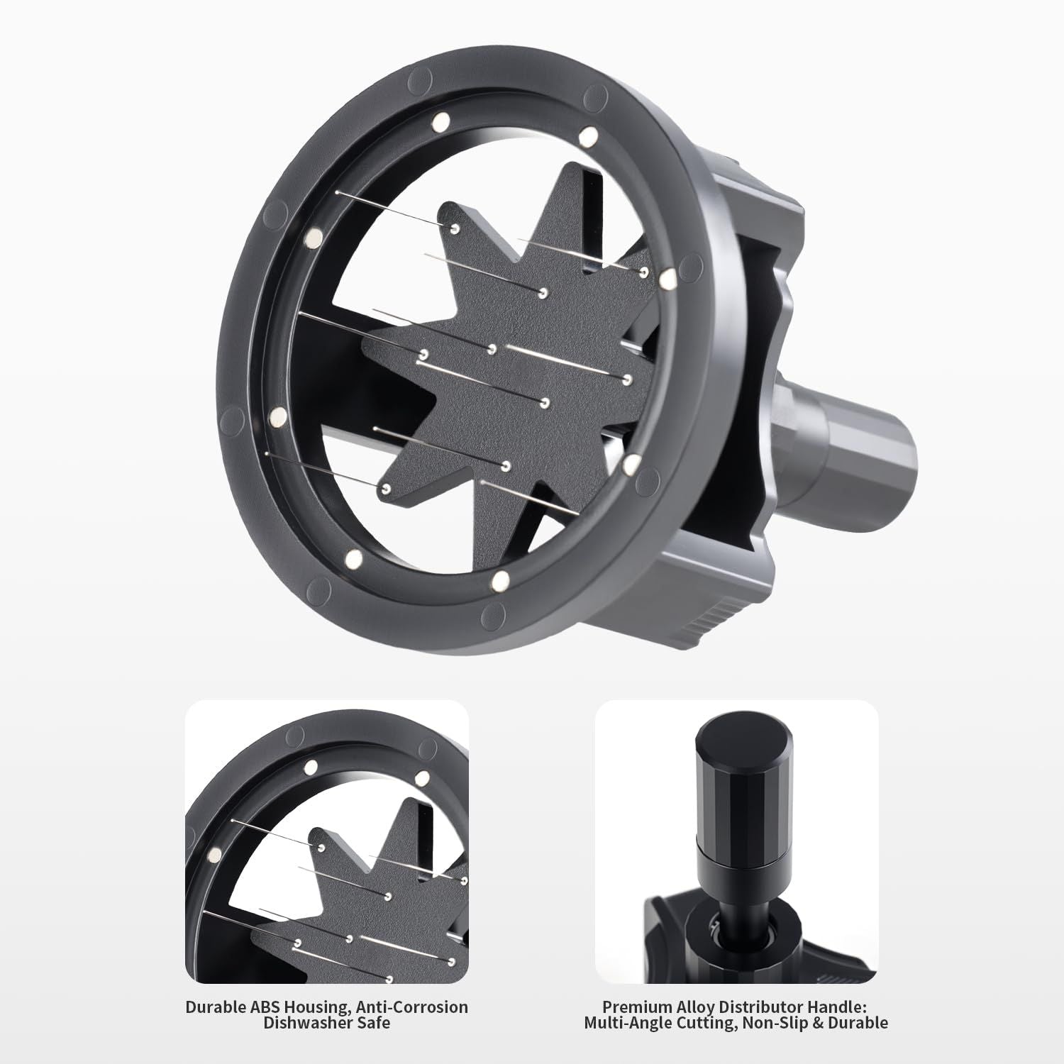 51mm Tool - Adjustable Needle Height and Magnetic Base, Espresso Stirrer Distribution Tool,Adjustable V1192-AZ-W-2810