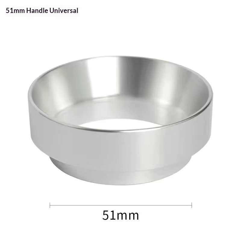 51mm Espresso Dosing Funnel with Magnet, Stainless Steel Coffee Dosing Ring Compatible V1192-AZ-W-2811