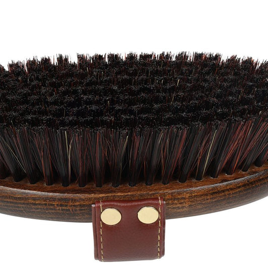 Class Handmade Equine Stiff Body Horse Brush. Professional Equine Grooming Tools. Effortlessly Removes Mud, V1192-AZ-W-2820